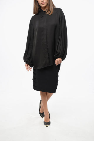 Camicia Oversized Asimmetrica