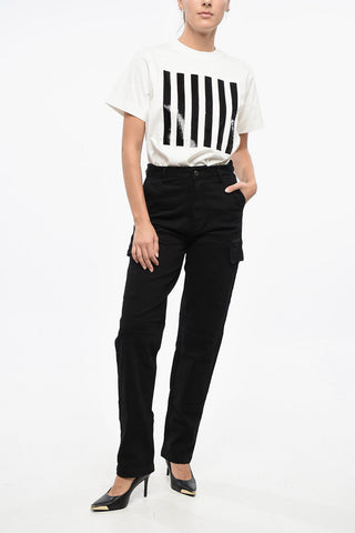 Pantaloni Cargo EZEA in Cotone Stretch