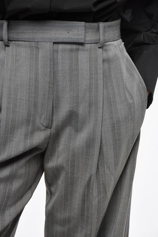 SPORTMAX Herringbone ANDALO Wool Blend Pants