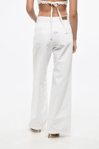 Straight-Fit Jeans with 28cm Concealed Closure