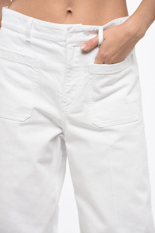 Straight-Fit Jeans with 28cm Concealed Closure