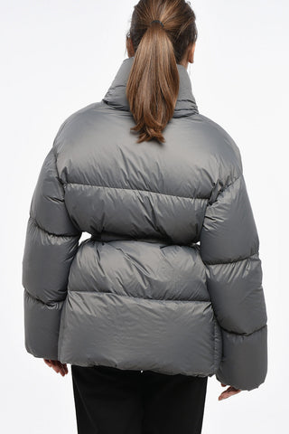 Nylon Puffer Jacket DADA with Wrap Design