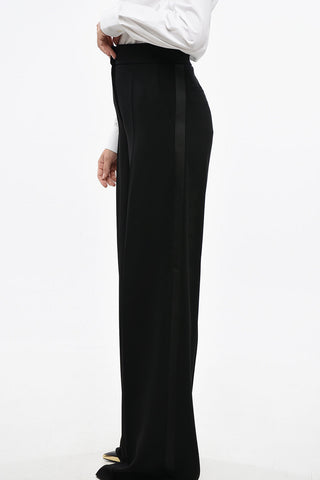 Satin Side Banded LECCIO Palazzo Pants