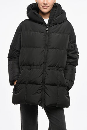 Daunenjacke mit mehreren Taschen CLOUD mit Taillenzug