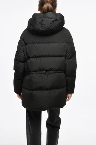 Multi-pocket Down Jacket CLOUD with Drawstring Waist