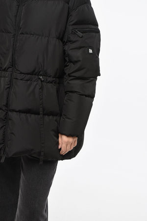 Daunenjacke mit mehreren Taschen CLOUD mit Taillenzug