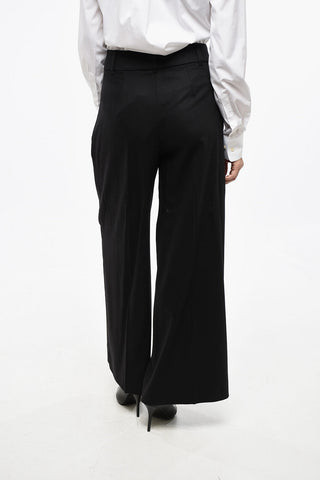 S Double-pleated CARMEN Cropped Fit Pants