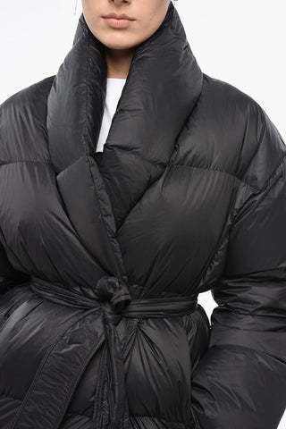 Steppjacke aus Nylon DADA mit Wickel-Design