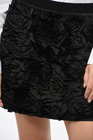 STUDIO Embossed Flowers OZIO Miniskirt