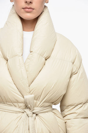 Steppjacke aus Nylon DADA mit Wickel-Design