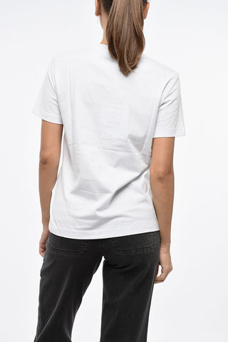 Oversized Crewneck T-Shirt with Front Logo