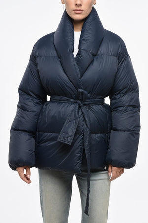 Steppjacke aus Nylon DADA mit Wickel-Design