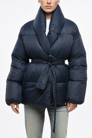 Steppjacke aus Nylon DADA mit Wickel-Design