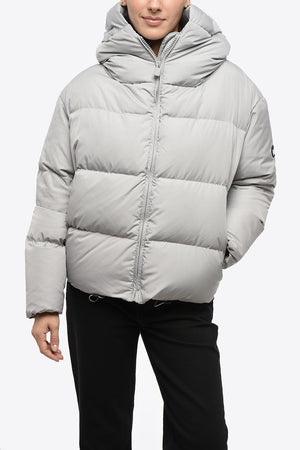 Quilted Down Jacket CLOUD with Front Zip