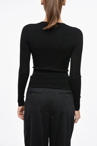 Maglia NADAR in Tessuto Stretch con Design Traforato