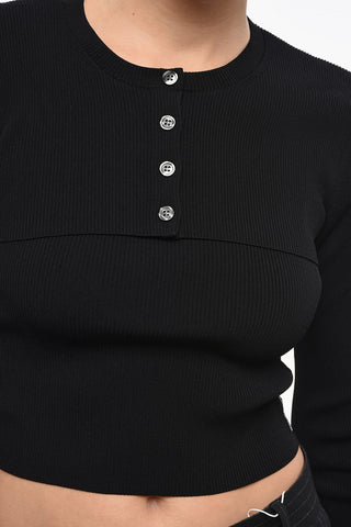 골지 크롭 가디건 CAMI 트윈셋 나시 포함