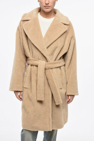 WEEKEND Cappotto Teddy EMMY con Cintura
