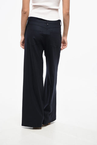 S Palazzo Trousers ERMES Cropped Fit