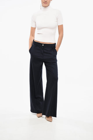 S Palazzo Trousers ERMES Cropped Fit