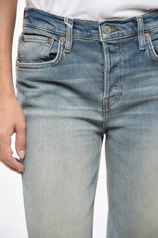 청바지 PIPE 미드라이즈 18cm