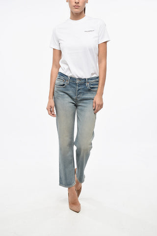 청바지 PIPE 미드라이즈 18cm