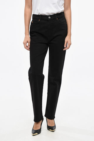 Jeans 70S A Lavaggio Scuro Straight Leg 20cm