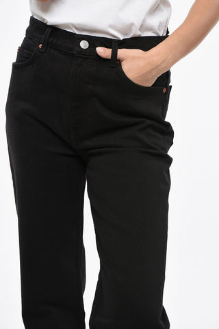 Jeans 70S A Lavaggio Scuro Straight Leg 20cm