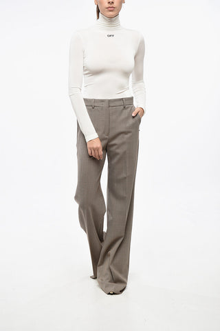 SPORTMAX Houndstooth Patterned TESO Palazzo Pants