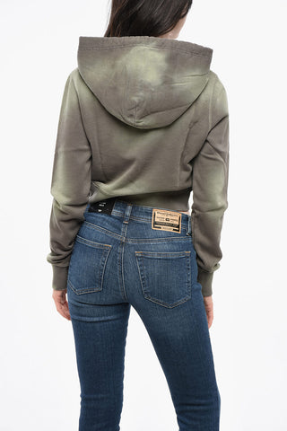 RED TAG Cropped Fit Hoodie SLIMMY with Logo Appliqué
