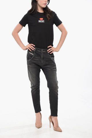 Jeans Skinny Cropped Fit FAYZA aus Stretch-Baumwolle 13 cm