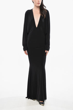 Maxi Dress DOLMAN Scollo a V 