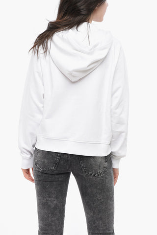 Brushed Cotton Full-Zip Hoodie REGGY