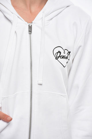 Brushed Cotton Full-Zip Hoodie REGGY