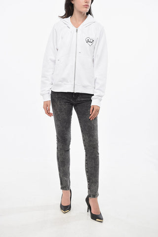 Brushed Cotton Full-Zip Hoodie REGGY