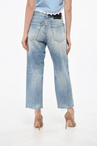 Jeans BOSTON Distressed ad Orlo Sfrangiato 20cm