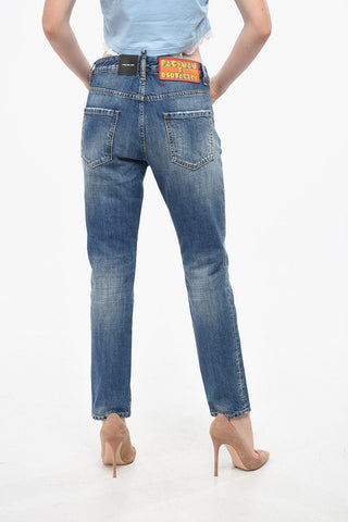 PAC-MAN Regular-Fit-Jeans COOL GIRL mit Stickerei 15cm