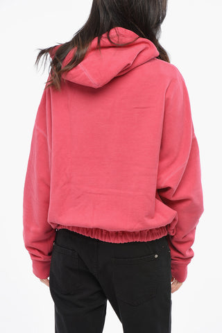Felpa Hoodie K2 FIT Effetto Acid Wash Con Doppio Taschino