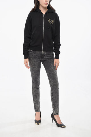 Brushed Cotton Full-Zip Hoodie REGGY