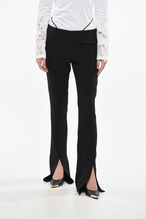 ICON Pantaloni Tailoring con Cintura e Spacco alla Caviglia