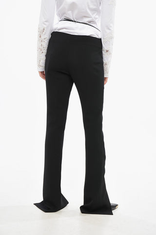 ICON Tailored Trousers with Belt and Ankle Slit