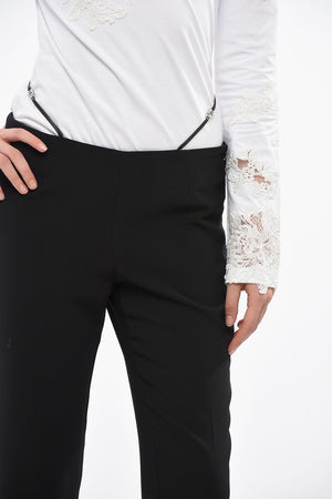 ICON Pantaloni Tailoring con Cintura e Spacco alla Caviglia