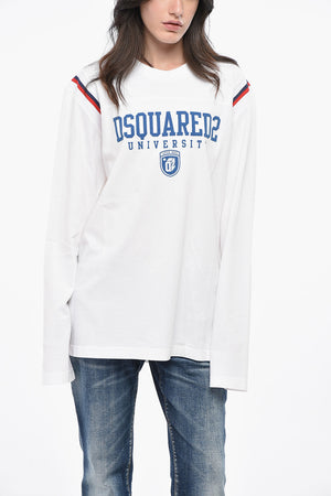 Crew-Neck T-Shirt VARSITY FIT Oversized Long-Sleeve