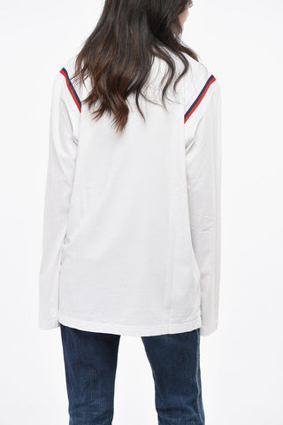 Crew-Neck T-Shirt VARSITY FIT Oversized Long-Sleeve
