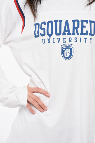 Crew-Neck T-Shirt VARSITY FIT Oversized Long-Sleeve