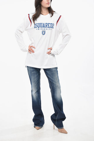 Crew-Neck T-Shirt VARSITY FIT Oversized Long-Sleeve