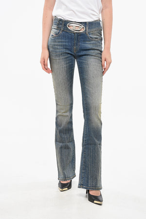 RED TAG Bootcut-Jeans PROPOL Vintage-Waschung mit integrierter Schnalle 22cm