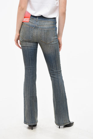 RED TAG Bootcut Jeans PROPOL Vintage Wash with Integrated Buckle 22cm