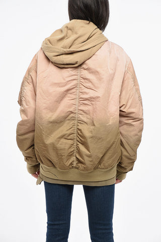 Dégradé-Effect Jacket G-KAMILA With Jersey Hood