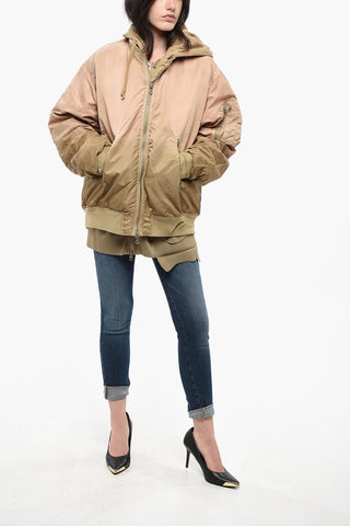 Dégradé-Effect Jacket G-KAMILA With Jersey Hood