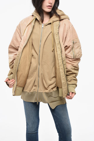 Dégradé-Effect Jacket G-KAMILA With Jersey Hood